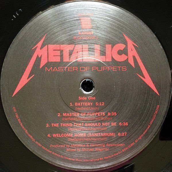 Metallica – Master Of Puppets (Neu und originalverpackt) in Brittnau ...