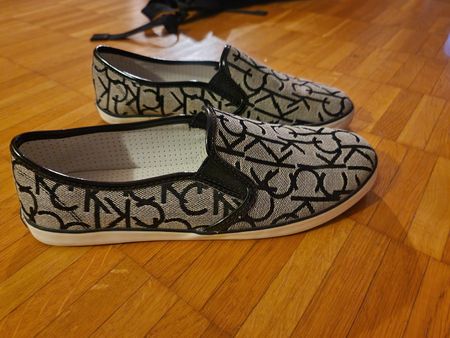 calvin klein CK Damen Slipper Gr. 38 Canvas