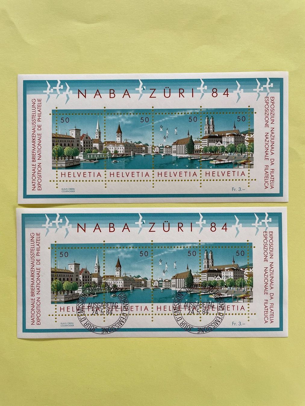 Tous les timbres: Block Briefmarken – Neuf (Voir description) à Adligenswil par Treegarden 2