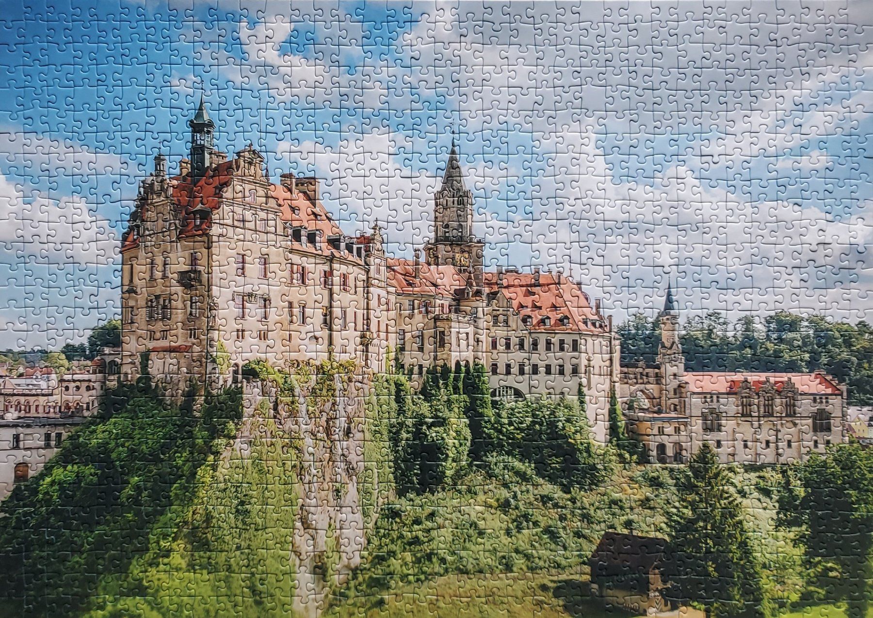 Ravensburger Puzzle: Ravensburger Puzzle 3x1000er "Beautiful Castles" – Usato da Belp venduto da Utah7 4