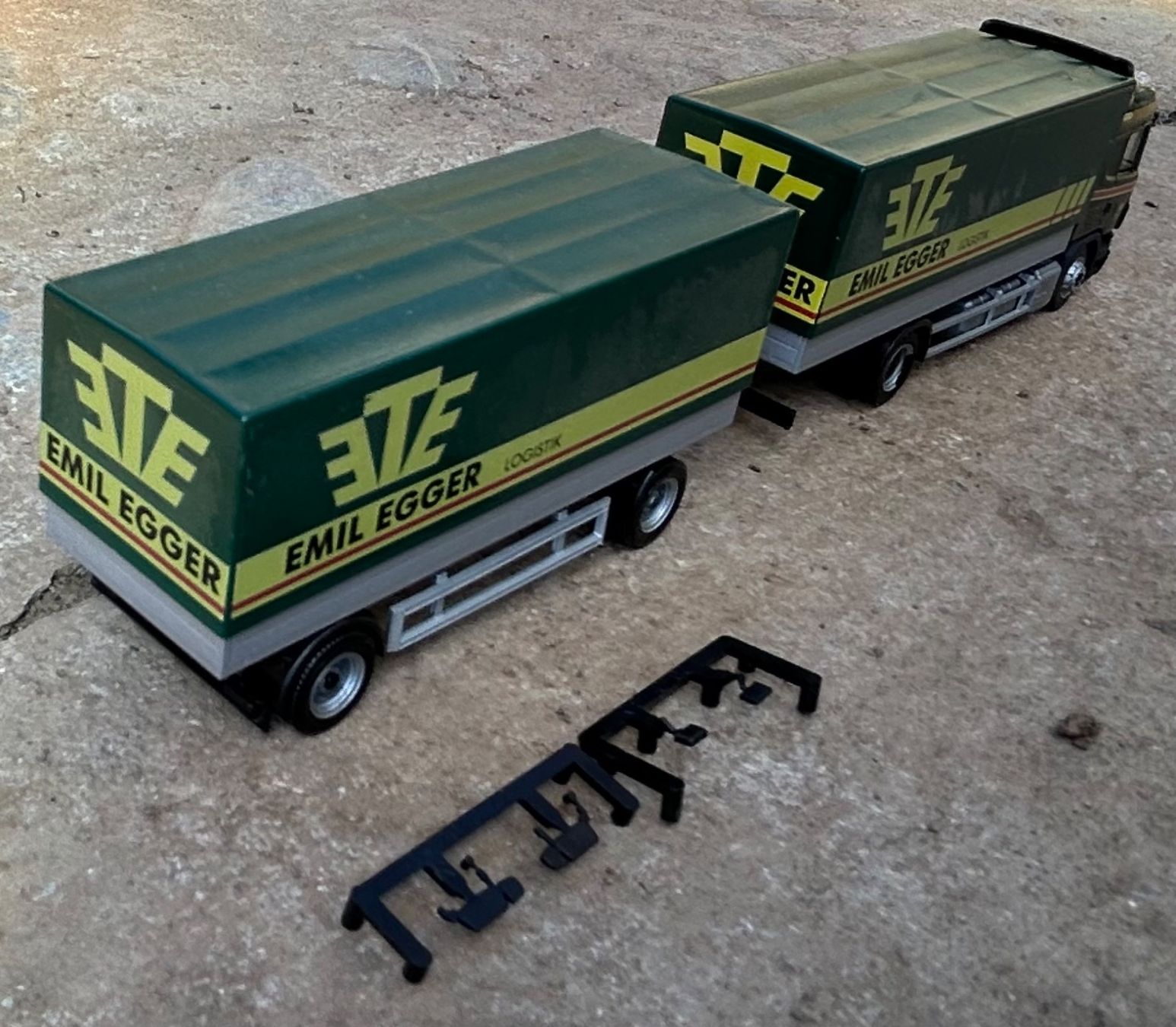 Herpa Modellbausätze & Standmodelle: 1:87 Emil Egger #113 Scania R09 HL PlanenHZ – Neu (gemäss Beschreibung) aus Belp von AEMA-Modellbau 1