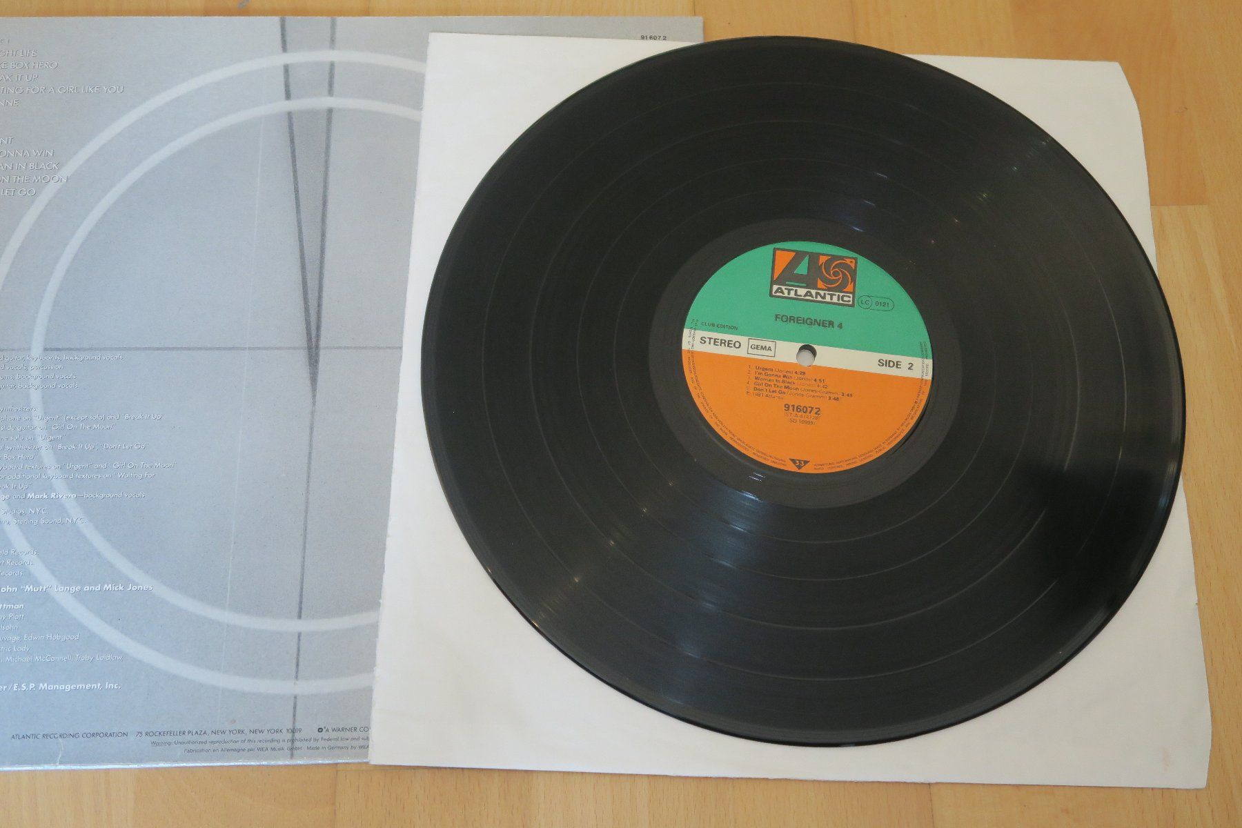 Dischi in vinile: Foreigner – 4 – Usato da Thun venduto da Karibu70 2