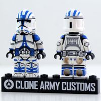 Republic Clone 2x RP2 501st Lieutenant - Clone Army Customs