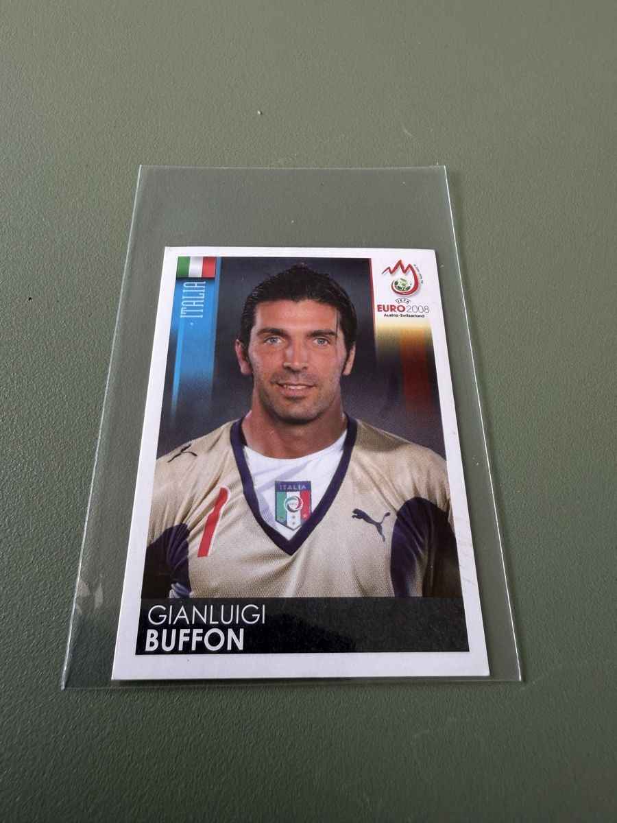 Panini Carte collezionabili: Buffon Panini EM 2008 avec défaut (rare) – Usato da Treyvaux venduto da goali1fcea