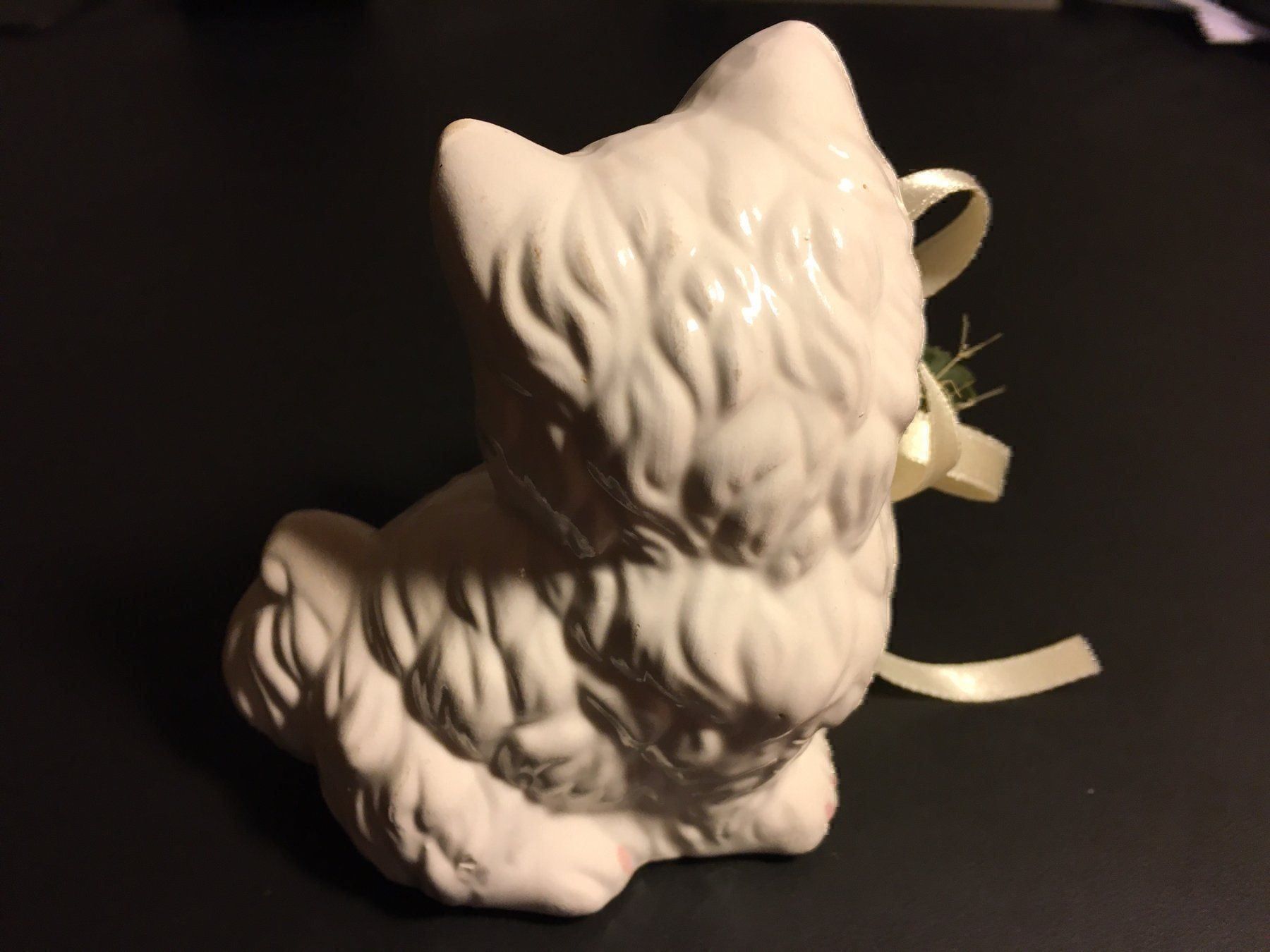 Statuette: Kleine Katze Figur Keramik Deko – Usato da Hinwil venduto da RomRay 3