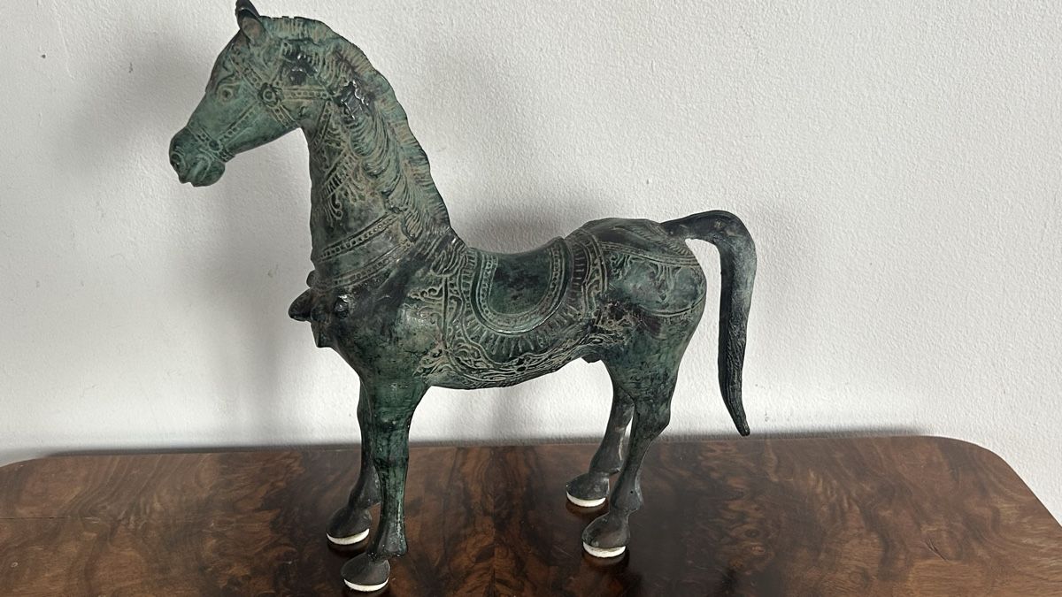 Sculture & Statue: Pferd Bronze antik – Usato da Riedholz venduto da Frettchen63