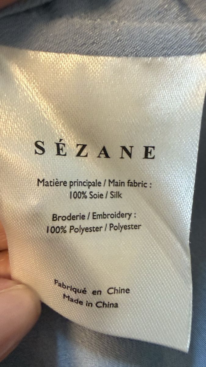 Sezane Camicette: Sezane Seidenbluse Gr. 32 – Nuovo (secondo la descrizione) da Zürich venduto da car_9vrr 4