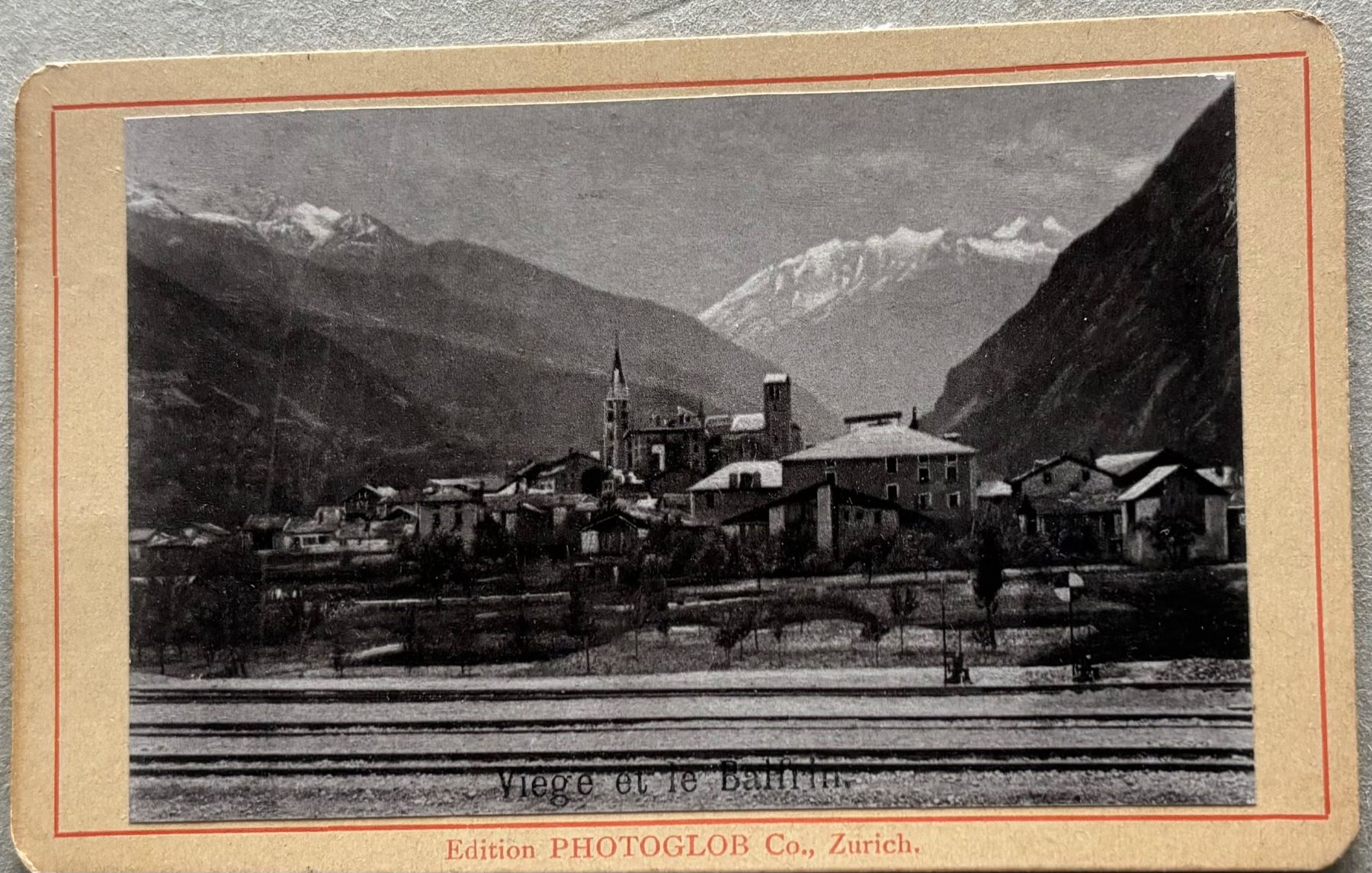 Cartoline postali: CDV Photoglob, Visp – Usato da Frauenfeld venduto da Merk52