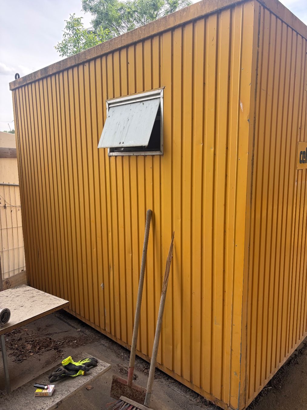Contenitori edile: WC-Container gebraucht – Usato da Goldach venduto da betonsprtzer 2
