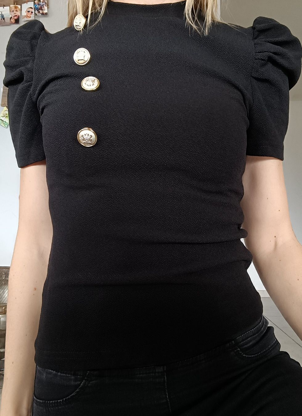 Shein T-shirt: T-SHIRT CHIC NOIR XS – Nuovo (secondo la descrizione) da Sierre venduto da shirley04