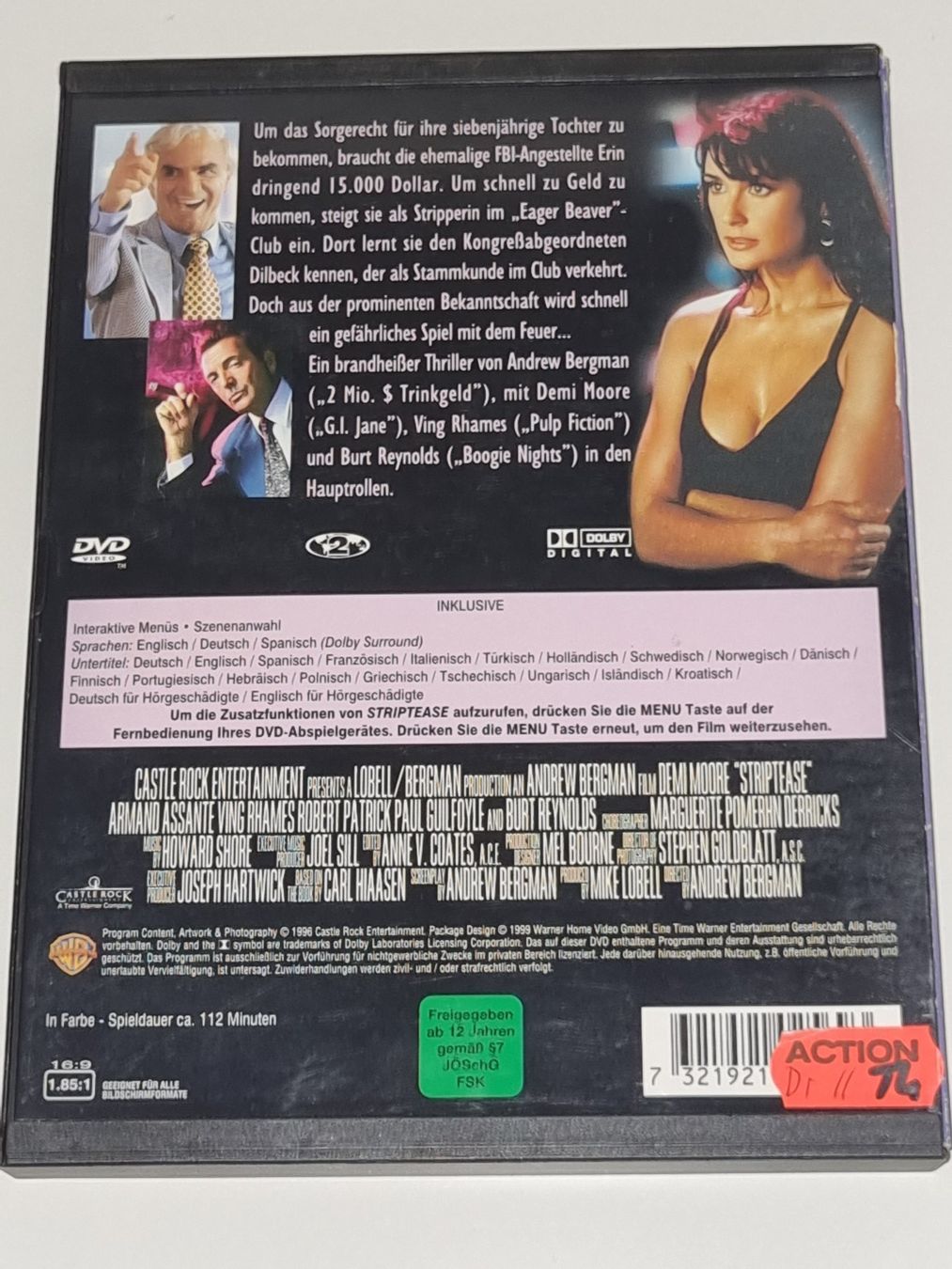 Tutti i DVDs: DVD: Striptease - mit Demi Moore – Usato da Ehrendingen venduto da Thomas_2 1