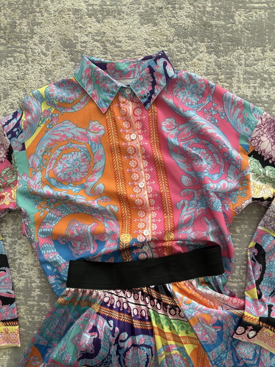 Lotti di vestiti: Sommer Set, Rock und Bluse mit Muster, Grösse S/36 – Usato da Zürich venduto da Anushka86 1