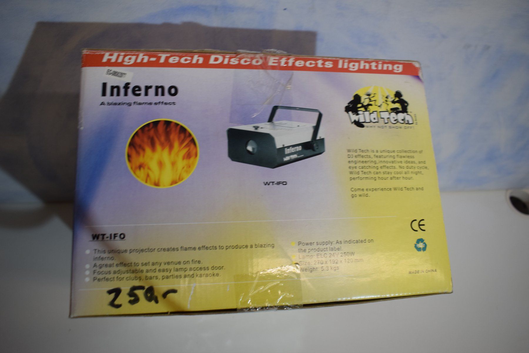 Grafica & Litografie: Inferno Wild Tech Lichteffekt – Nuovo e nell'imballaggio originale da Zürich venduto da Brockito 4