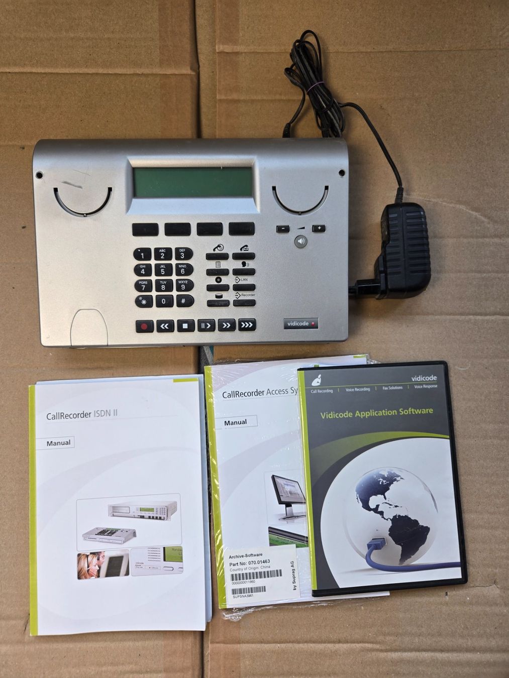 Telefoni: Telefon-Aufzeichnungs-Gerät Vidicode – Usato da Brunnen venduto da the-swissman