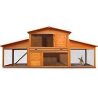 Hasenstall 210 x 71 x 100 cm - 2 Etagen
