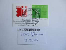 Voll Ort Ersttagsstempel 6122 Menznau