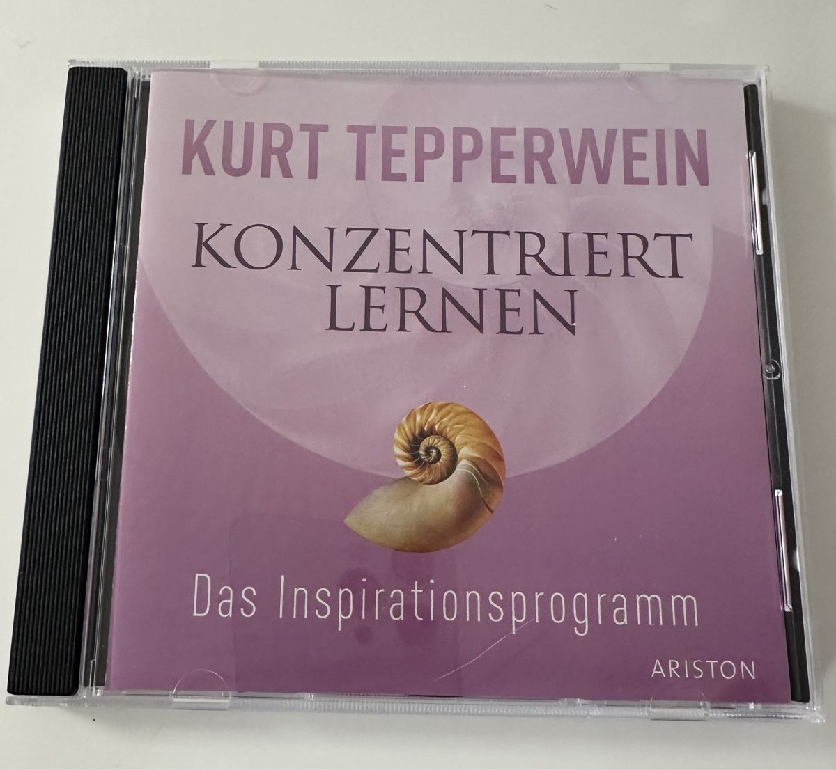 Audiolibri: Kurt Tepperwein Konzentriert lernen – Usato da Triesen venduto da zeysel