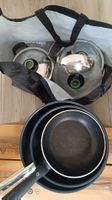 WMF Pfannen und Topf Set Edelstahl gebraucht 6-teilig