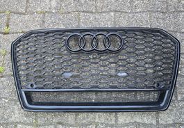 Audi A6 S6 RS6 C7 Grill RS Look Schwarz mit Kamera ab 2014