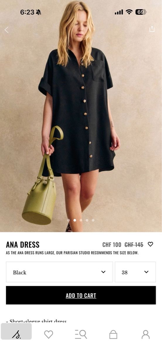 Sezane Kleider: Sezane Kleid – Gebraucht aus Langnau am Albis von belkone 2