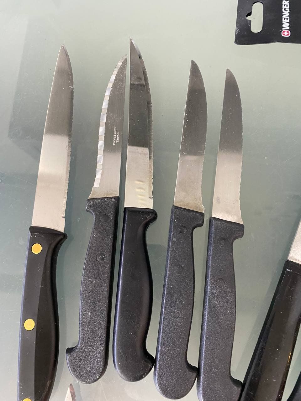 Messer: Messerset, diverse Messer, K 415 – Gebraucht aus Oberönz von Brocki-schatzkiste 4
