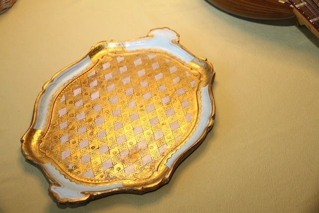 Piatti di portata: Vintage, altes Seviertablett – Usato da Muri b. Bern venduto da rasastro 2