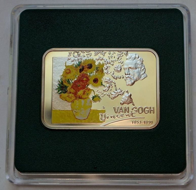 Tutti le monete: Piece collection en Argent 925 Niue 2007 Vincent van Gogh – Nuovo e nell'imballaggio originale da Renens VD venduto da cla_7zv5