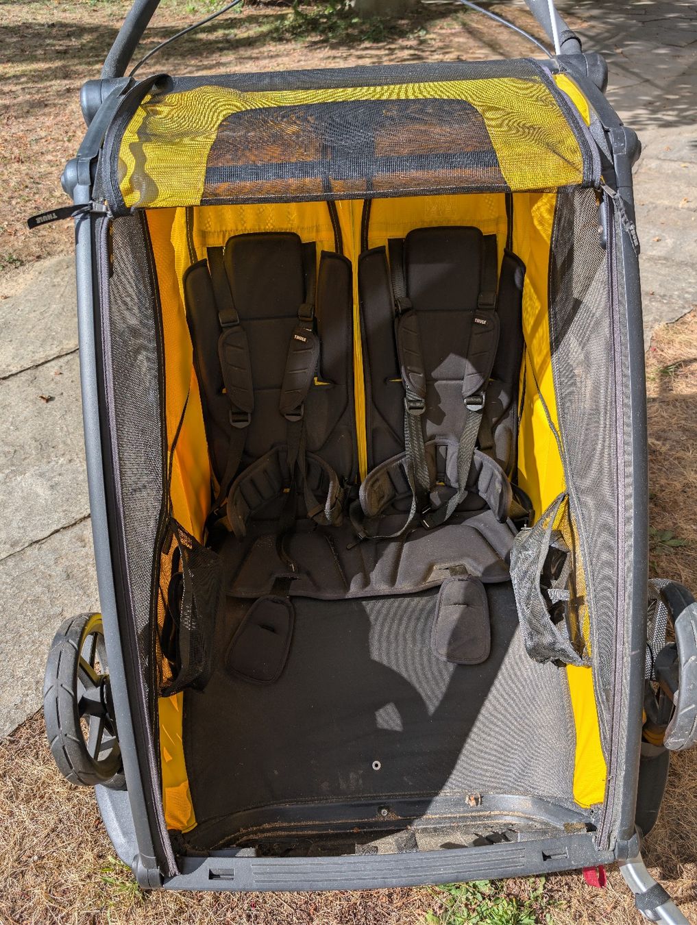 Thule Anhänger: Thule Cariot Sport 2 gelb – Gebraucht aus Basel von Casamo 3