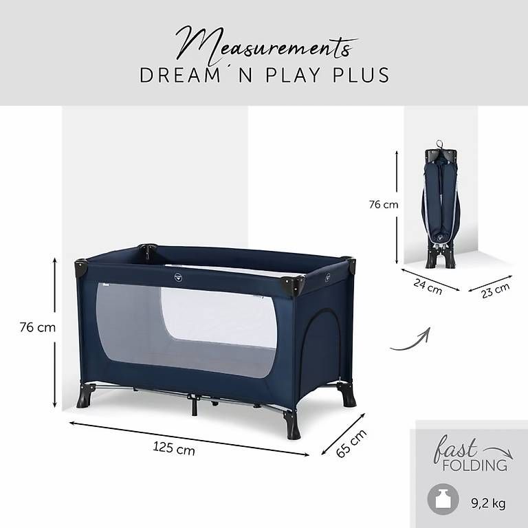 Letti: Hauck Dream N Play Plus Navy – Usato da Dänikon ZH venduto da jjaann01 1