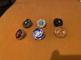 6 Beyblade Kreisel gebraucht, Konvolut Spielzeug