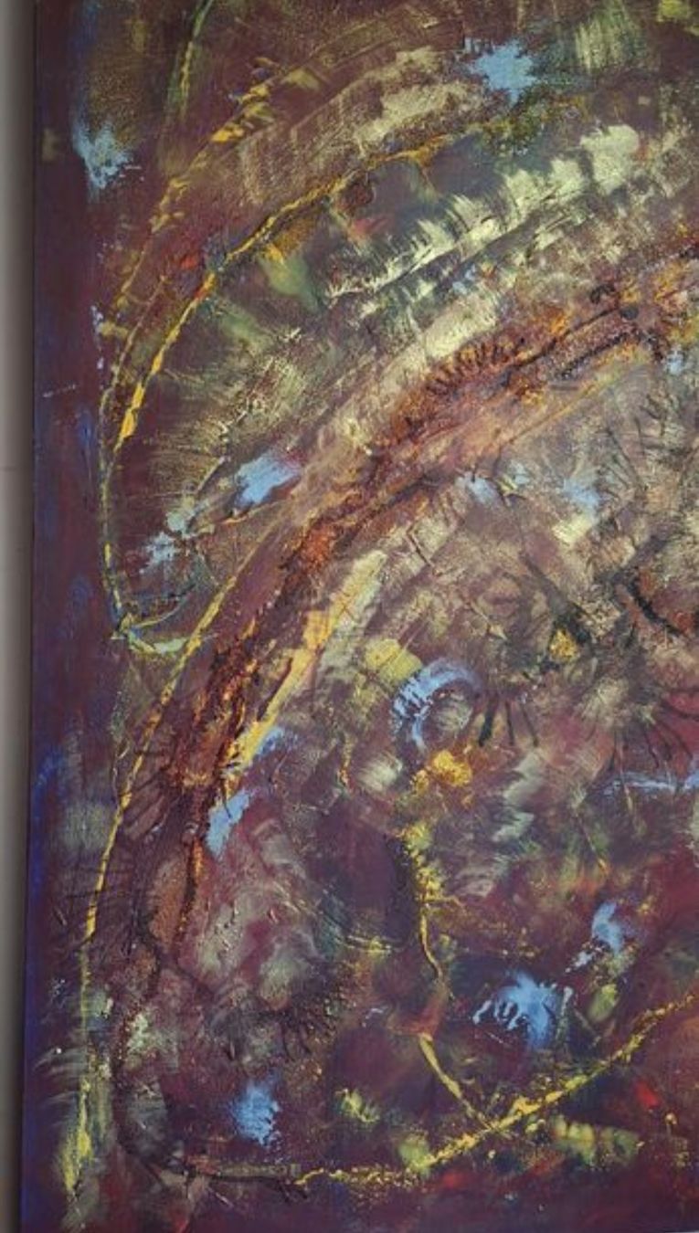 Gemälde: Gemälde " Aura der Erde" handmade 80×100×4 – Neu (gemäss Beschreibung) aus Riehen von Steinbock1970 2