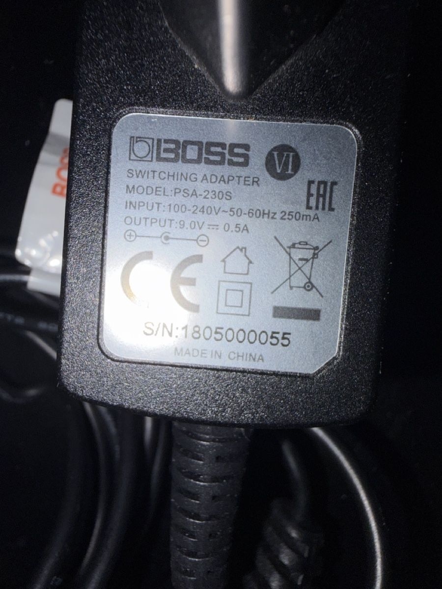 Boss Musikinstrumente: Netzteil BOSS PSA-230S 9V 0.5A – Gebraucht aus Langenthal von guitarsnrecords 1