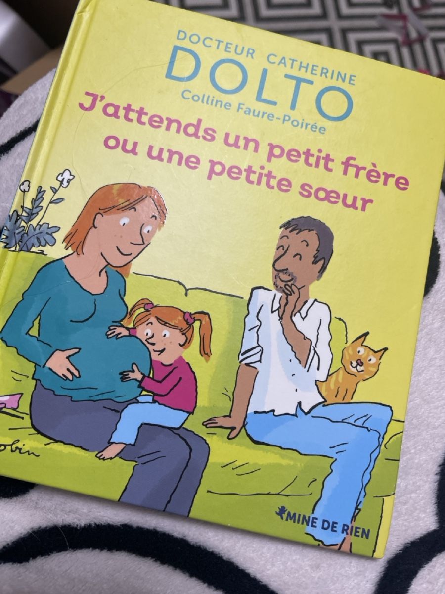 Libri: Französisches Kinderbuch "J'attends un petit frère/soeur" – Nuovo (secondo la descrizione) da Zürich venduto da Belisimo