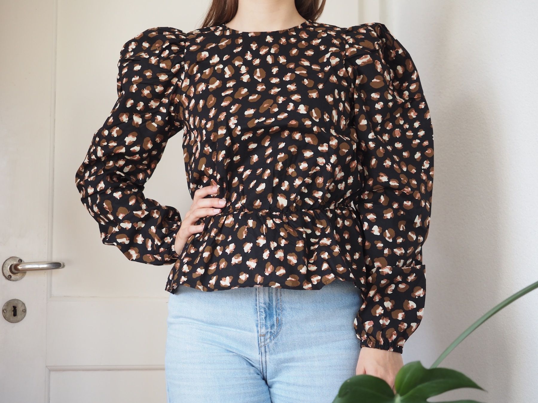 Camicette: Bluse mit Puffärmeln – Nuovo (secondo la descrizione) da Oberwil BL venduto da Fialova 1