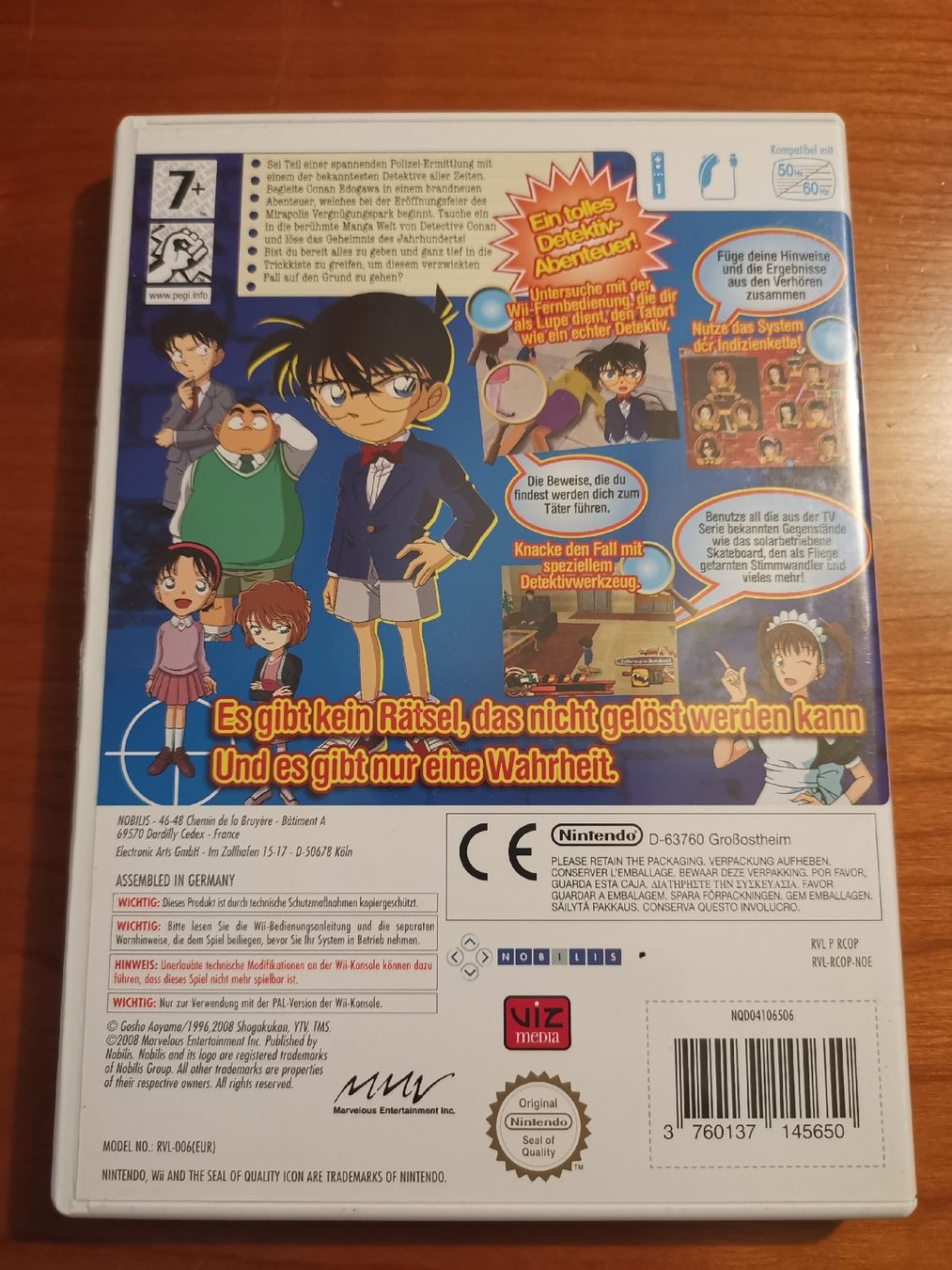 Nintendo Spiele: Detective Conan - Die Mirapolis Ermittlung - Nintendo Wii – Gebraucht aus Stans von Findus7318 1