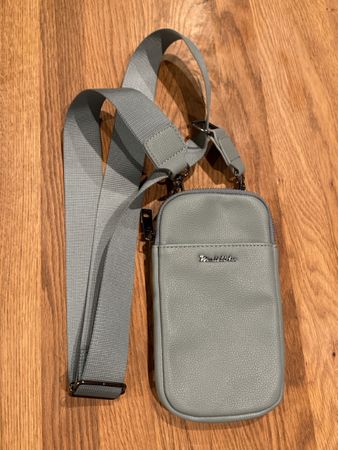 Petit sac bandoulière neuf gris vert Marque Multiblu