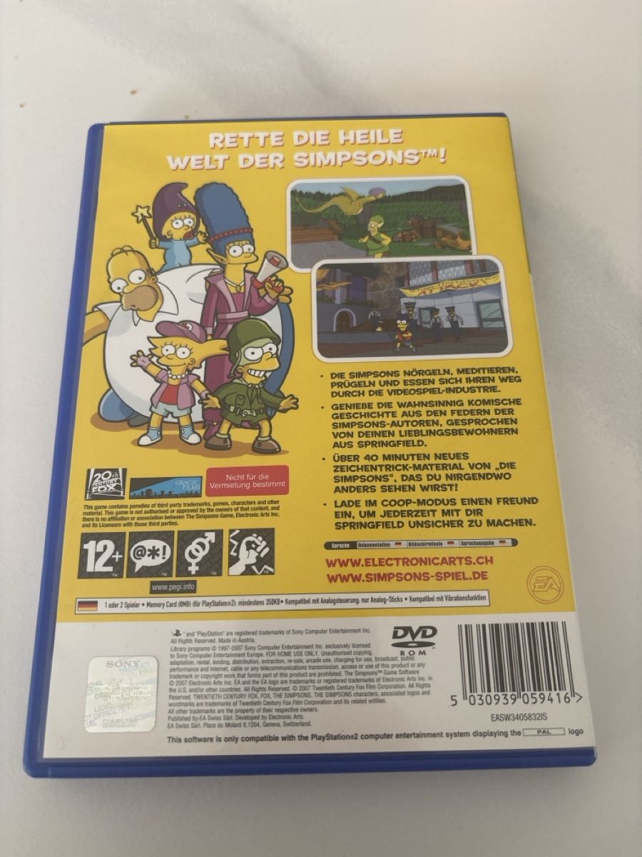 Sony Giochi: Simpsons – Usato da Biasca venduto da pas_vn2w 3