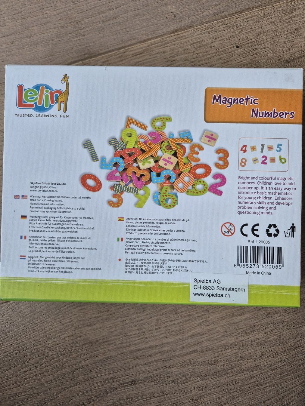 Spiele: Magnetische Zahlen – Gebraucht aus Konolfingen von Lili_Fri 2