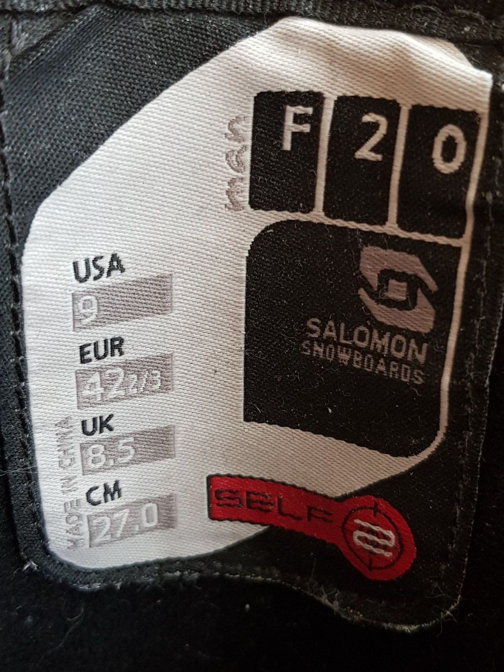 Salomon Board: Salomon Snowboardschuhe Gr:42 -2/3 – Usato da Morens FR venduto da Kiscica 5