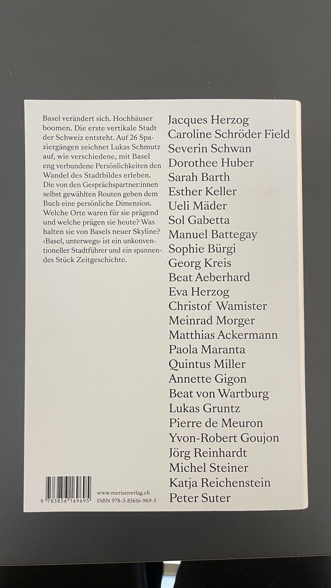 Libri: Basel Unterwegs Lukas Schmutz – Usato da Zürich venduto da BReuse 1