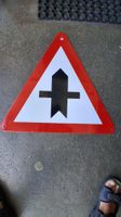 Verkehrssignal Kreuzung Dreieck Metall Email