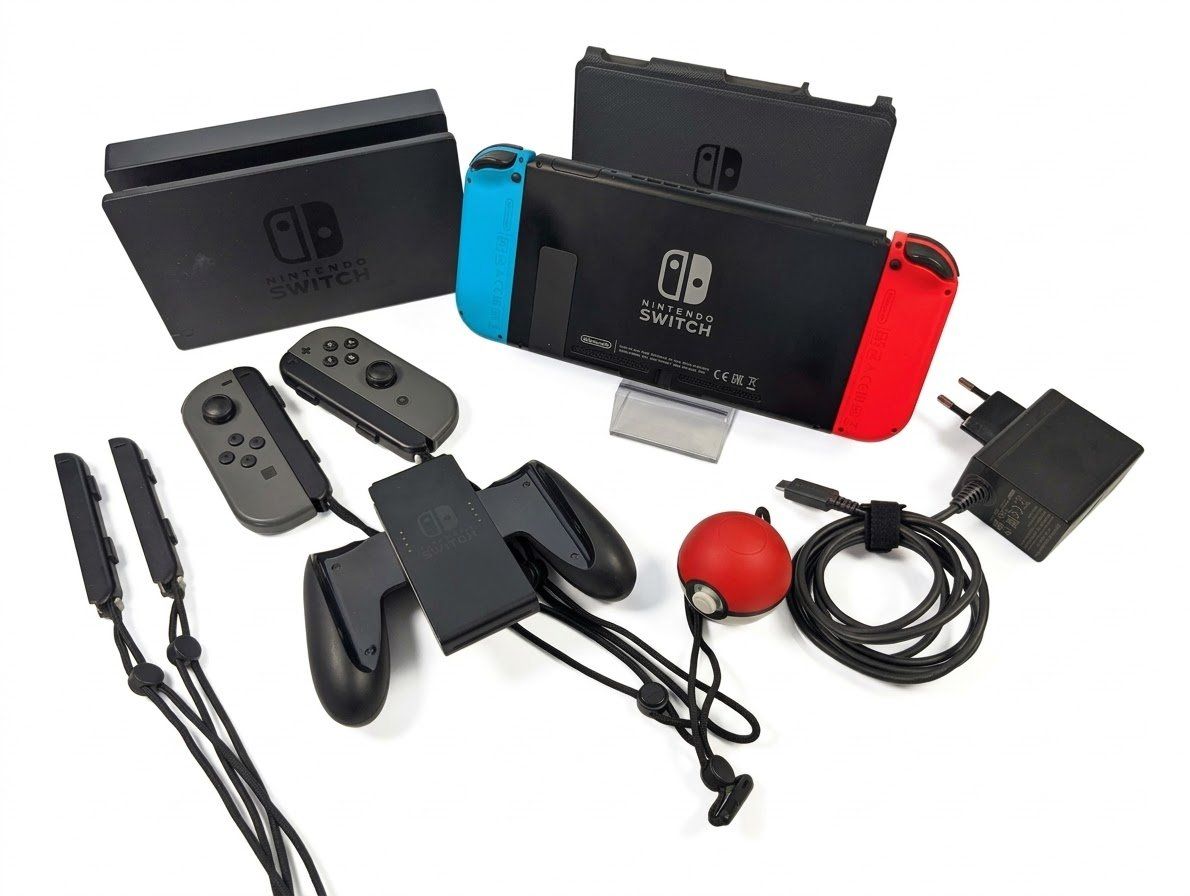 Nintendo Konsolen: Nintendo Switch Konsole mit Zubehör – Gebraucht aus Ostermundigen von TradeLab 1