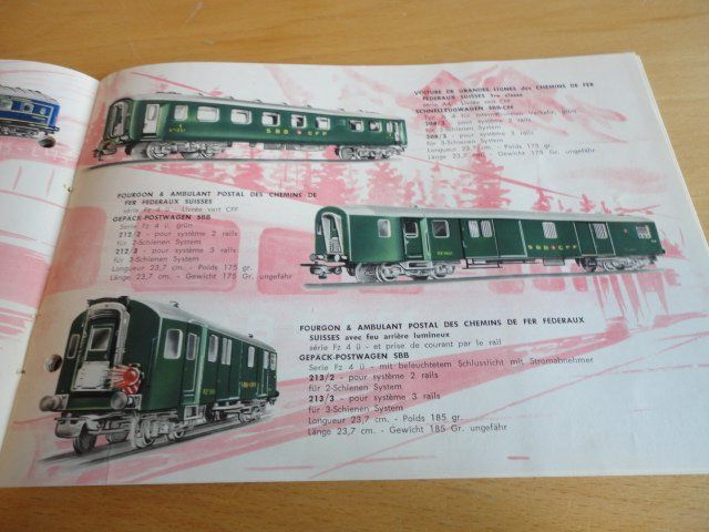Modellini di ferrovie: Pocher Katalog 1958 – Usato da Wittenwil venduto da trixmartin 8