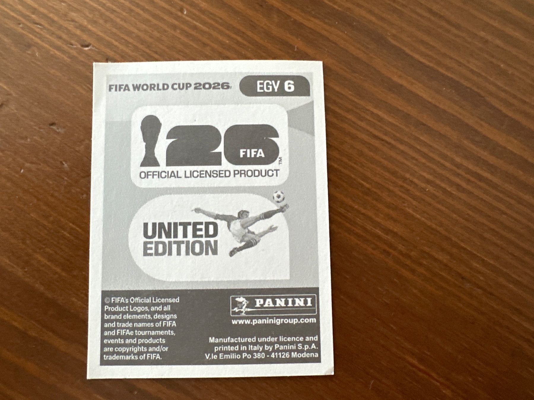 Panini Sammelbilder & Trading cards: Panini EGY 6 FIFA World Cup 2026 – Neu und originalverpackt aus Würenlos von gtvlady_82 1