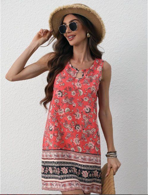 Vestiti: Cooles Sommerkleid mohnrot Gr. S - 226172 – Usato da Küssnacht am Rigi venduto da Good4Deckeli 3