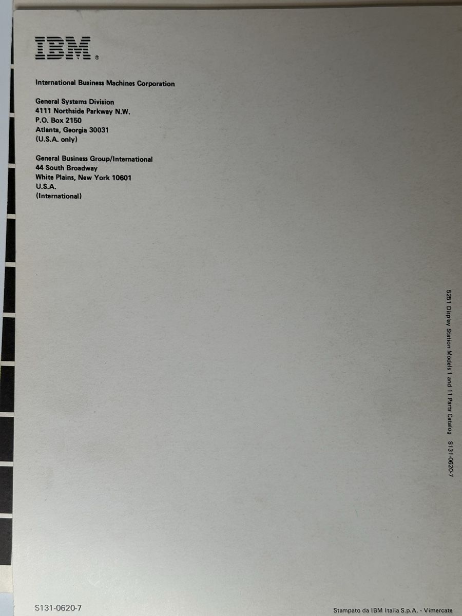 IBM PC: IBM DISPLAY STATION Models 1 & 11 – Usato da zuchwil venduto da solotin74 5