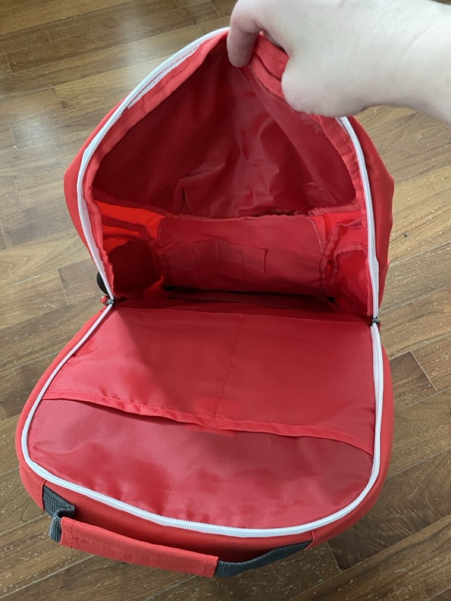 Zaini: Rivella Rucksack, Neu! Rot/Weiss, – Nuovo e nell'imballaggio originale da Neuenkirch venduto da balani 2