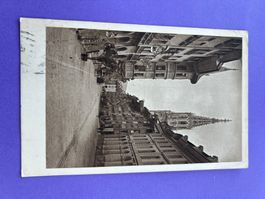 Bern Kesslergasse mit Münster alt Ak 1916