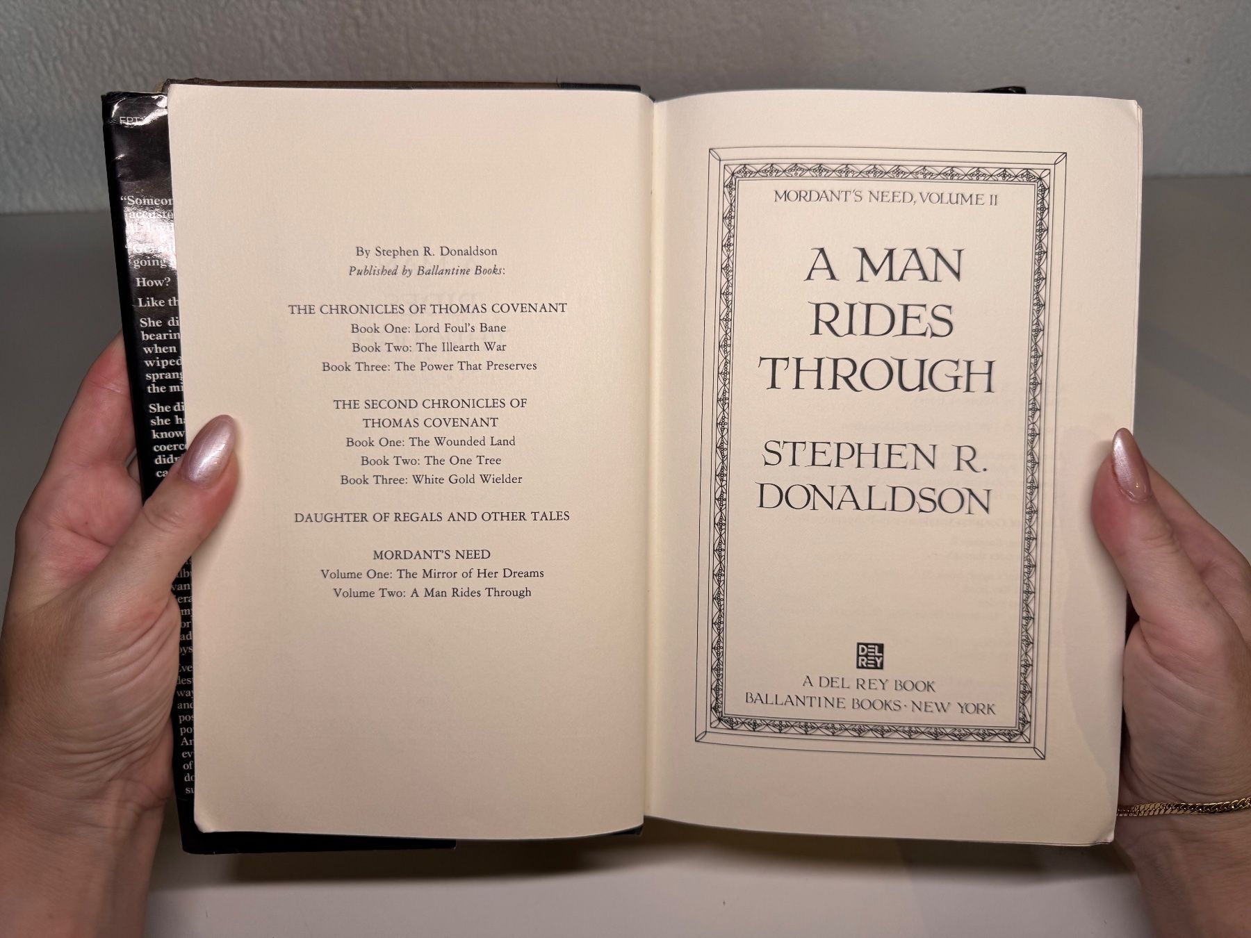 Libri: NOVEL: Stephen R. Dolandson, A Man Rides Through – Usato da Grosswangen venduto da English_books 2