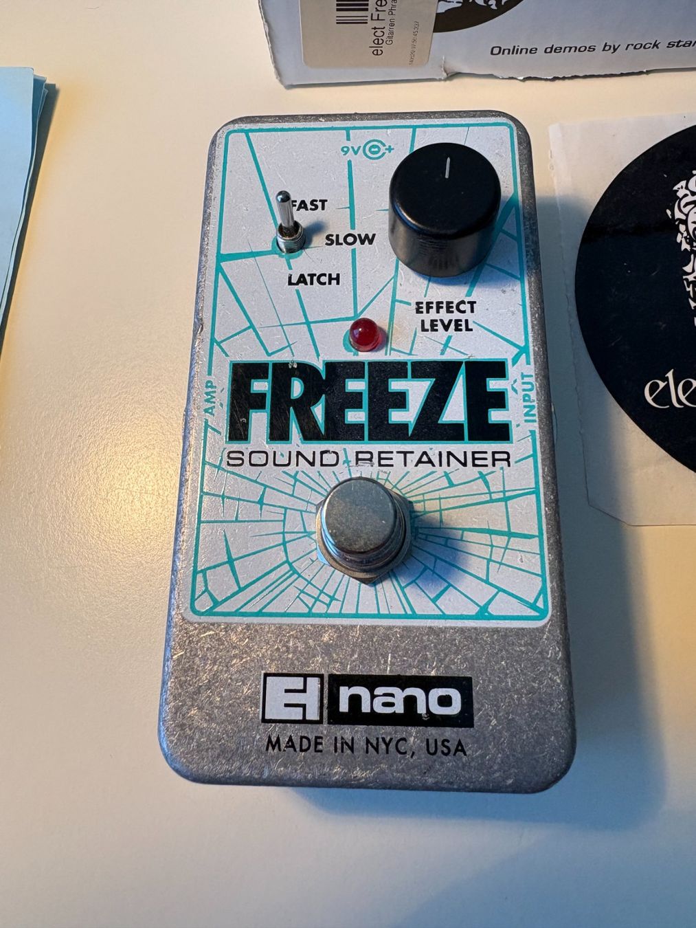 Electro-Harmonix Strumenti musicali: electro-harmonix nano FREEZE sound retainer – Usato da Obfelden venduto da boletus03